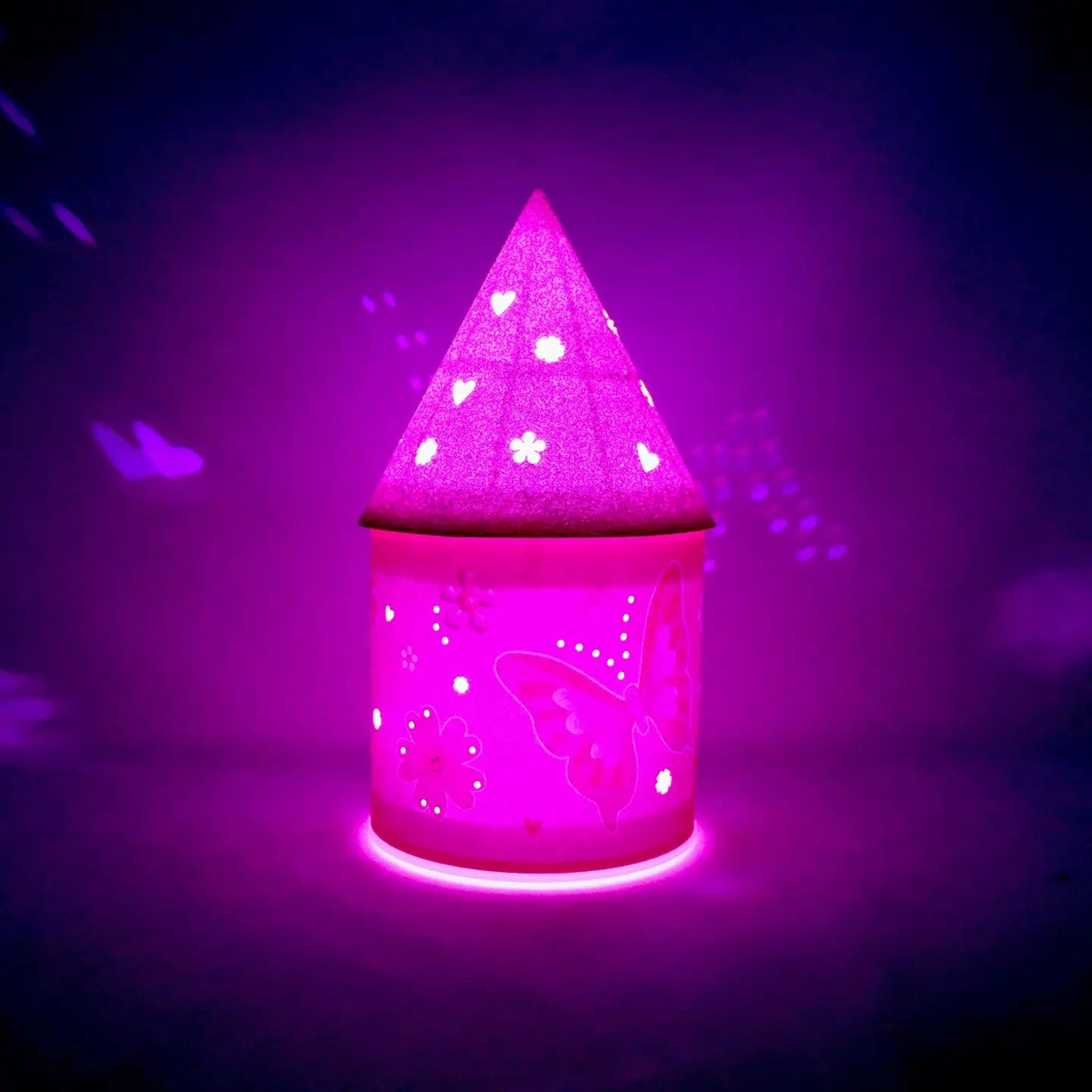 Vibrant Color Changing Led Lantern - Butterfly