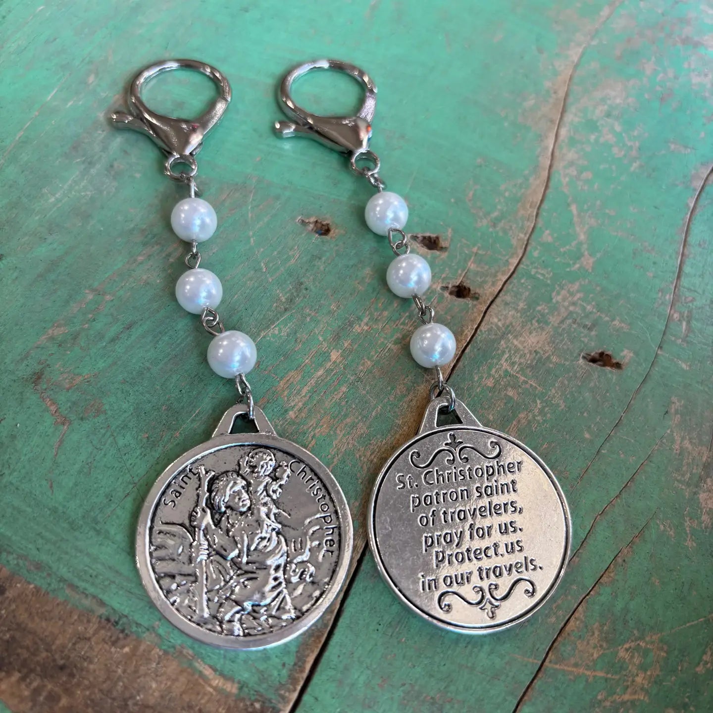 Silver Purse Blessing - St Christopher