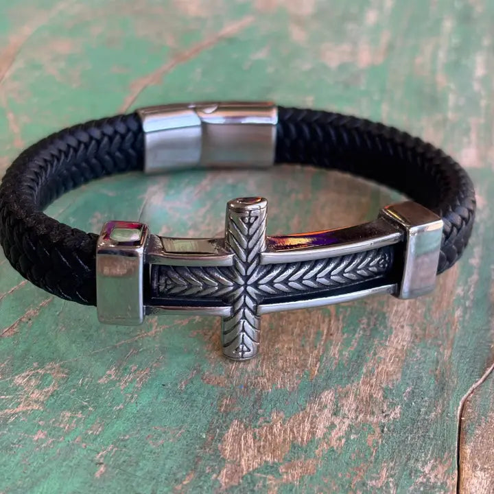 Courage Cross Bracelet