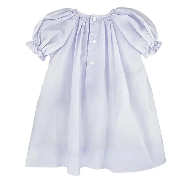 Pretty in Purple Smocked Dress