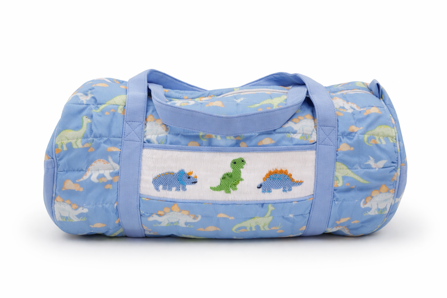 Smocked Dino Duffel