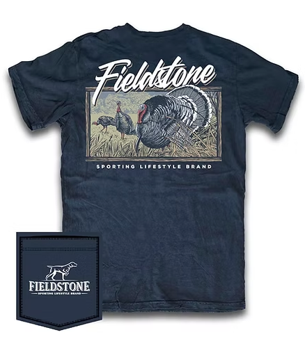 Navy Turkey Woods Classic Tee - Toddler