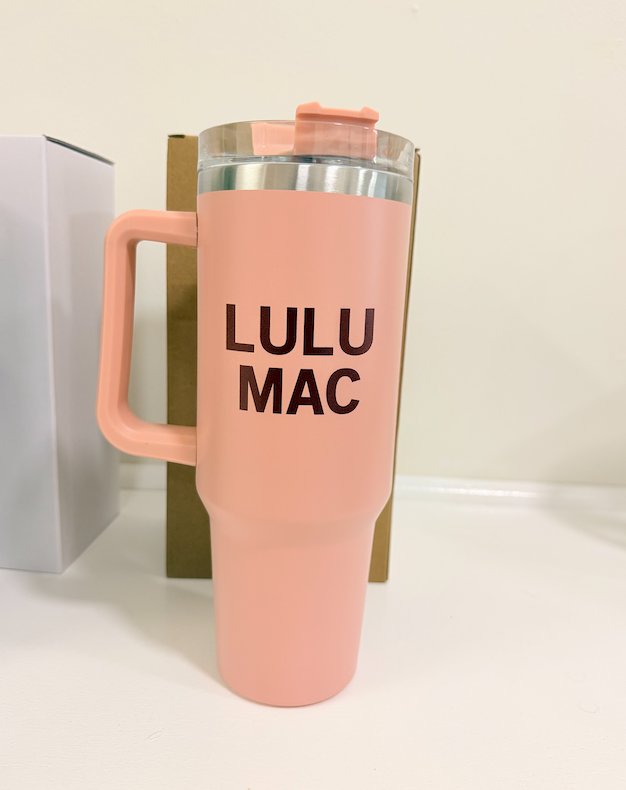 LULU MAC - Pink Mocha Tumbler