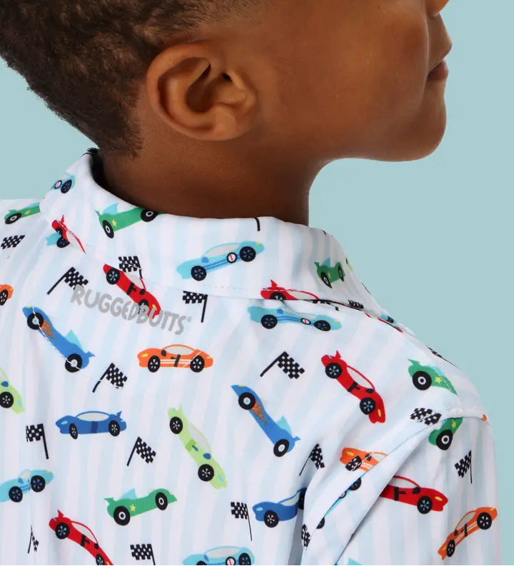 Let's Roll Racecar Performance Polo
