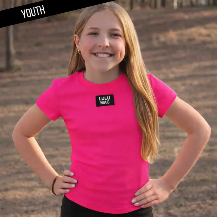 Lulu Mac - Youth - Baby Doll Top - Hot Pink