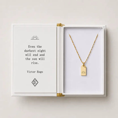 Encouragement - Sentiment Necklace