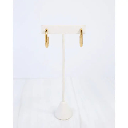 Caroline Hill - Greenfield Hoop Earring - Gold