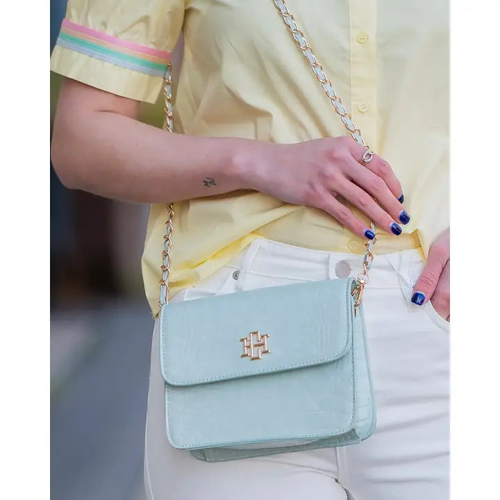 Caroline Hill - Evelyn Crossbody - Blue