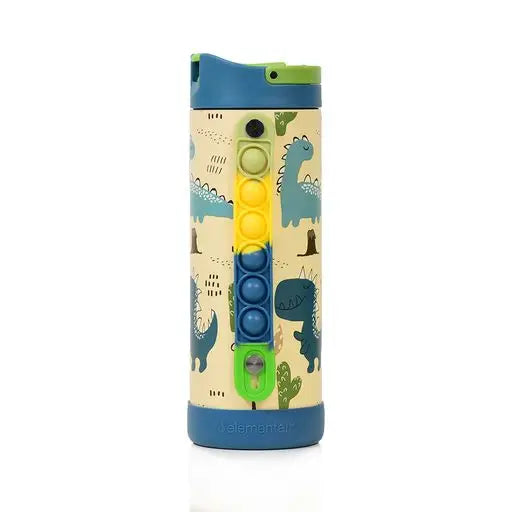 Dino Days Fidget Stainless Bottle