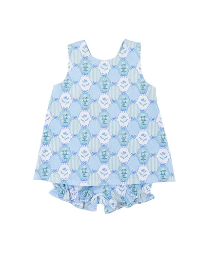 Floral Blues Set