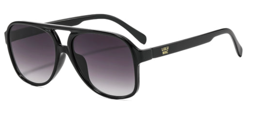LULU MAC - Black Gradient Sunglasses