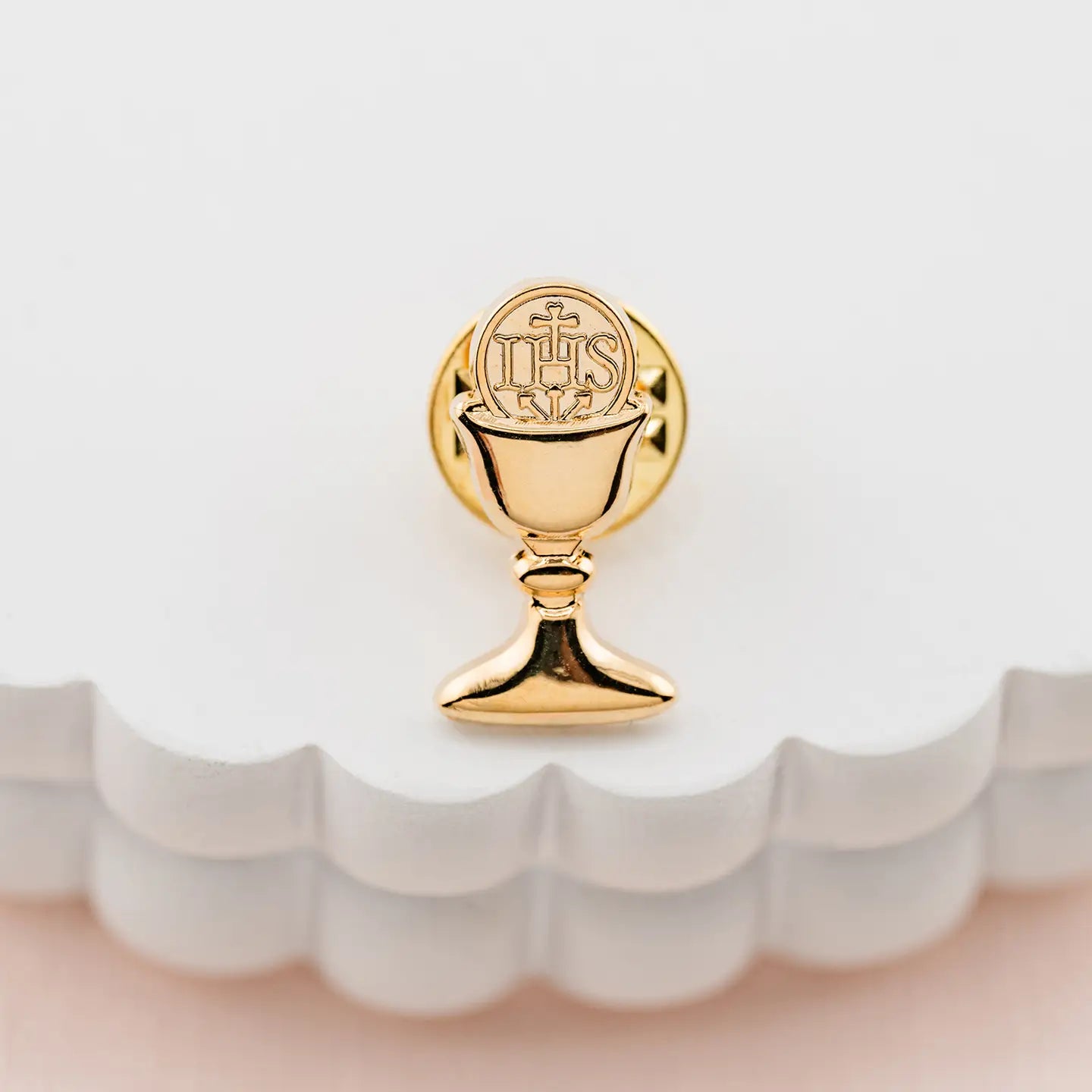 Boys First Communion Gift Chalice Tie Pin - Gold