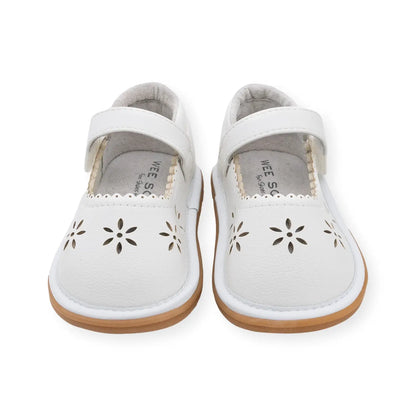 Ellie White Squeak Shoe