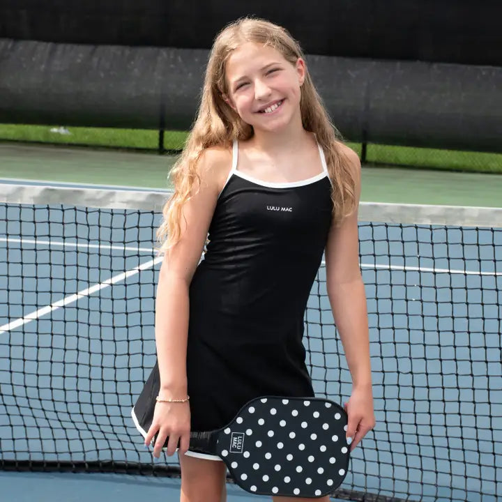 Lulu Mac - Youth - Athletic Dress - Black + White