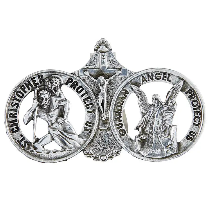 St Christopher/Ol Highway Visor Clip