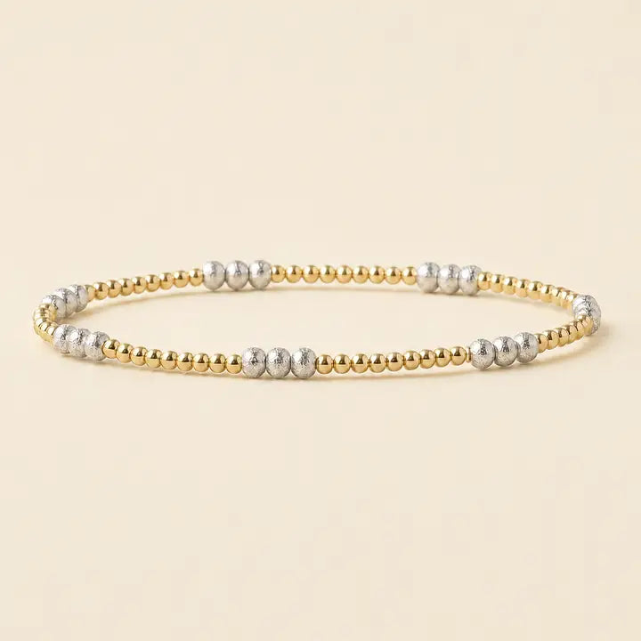 The Mixed Metal Trio Belle Bracelet