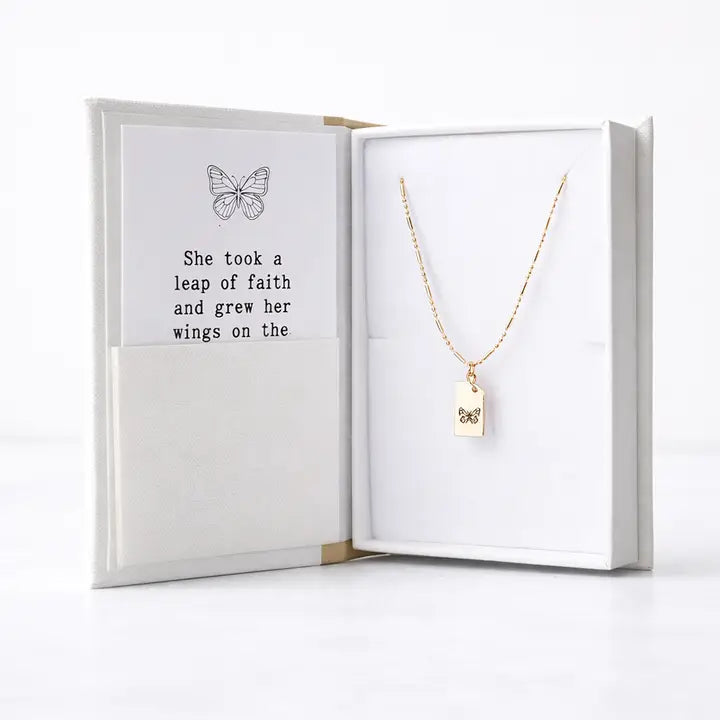 Storytellers Necklace - Butterfly