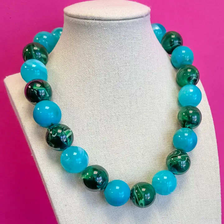 Teal Me More Necklace