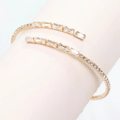 Hoover Cz Stretch Bracelet - Gold