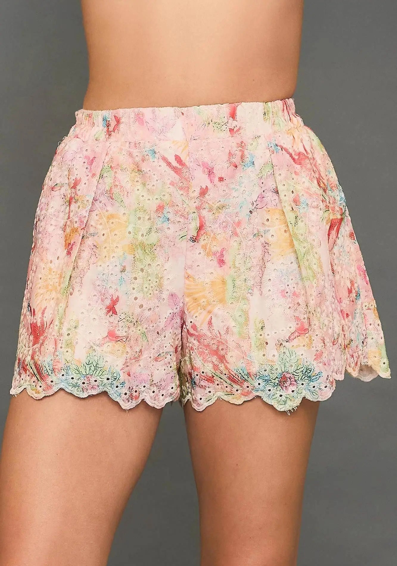 Darling Bloom Eyelet Shorts