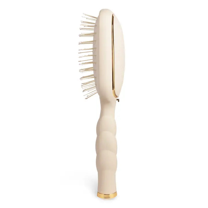 TELETIES Detangler Hair Brush For Fine Hair - Ivory
