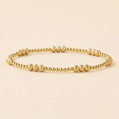 The Golden Textured Trio Belle Bracelet