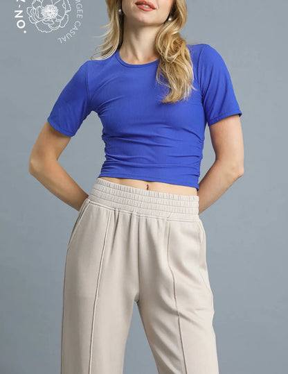 The Cobalt Edge Top
