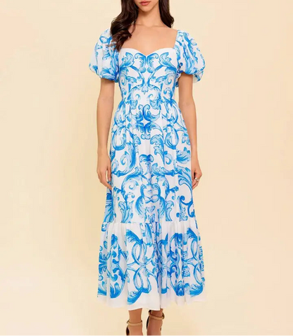 Porcelain Romance Midi