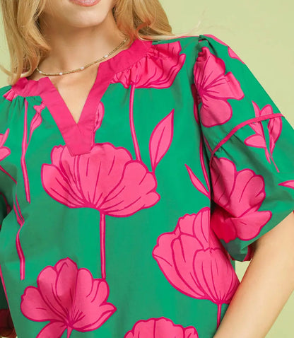 Le Vert Luxe Blouse