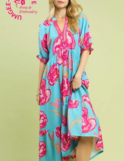 Pink Lagoon Dress