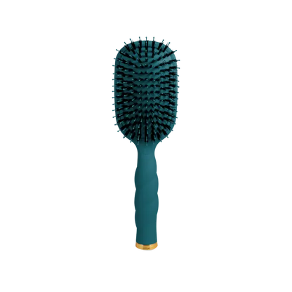 Boar Bristle Hair Brush - Teal with It - TELETIES