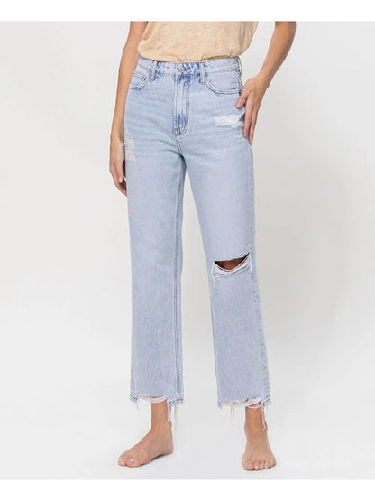 Sunwashed Straight Jeans
