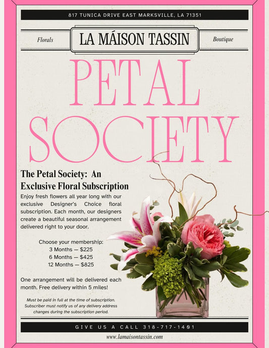 The Petal Society Subscription
