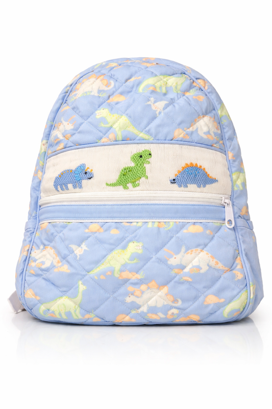 Dino Smocked Backpack