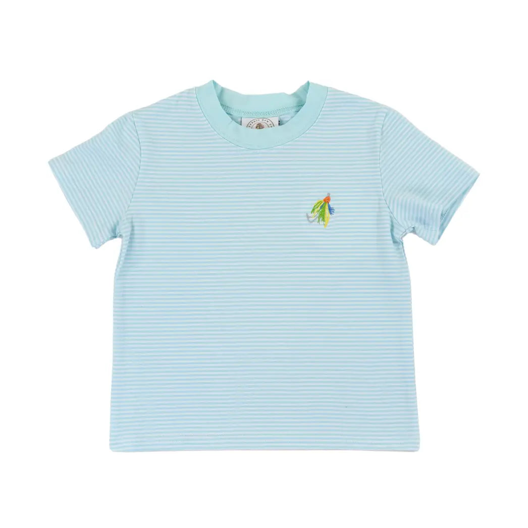 Gone Fishing Embroidered Tee