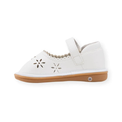 Ellie White Squeak Shoe