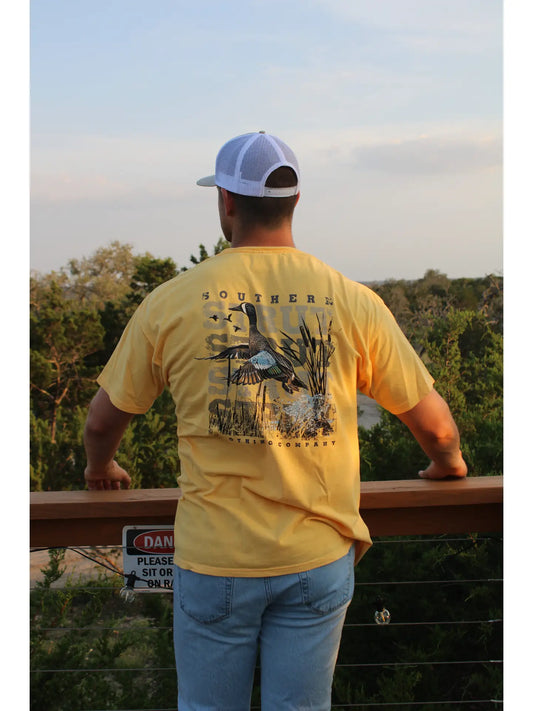Blue Winged Teal Butterscotch Tee