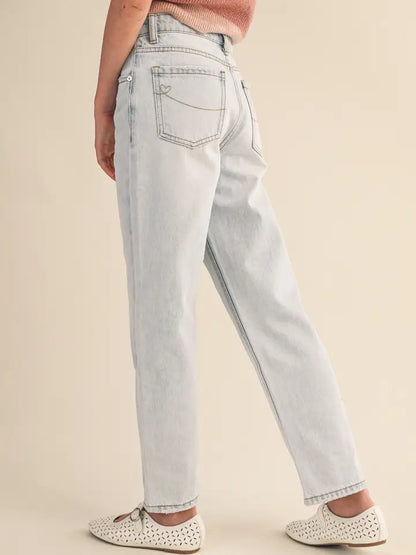 The Monroe Straight Leg Denim Jeans - Tween