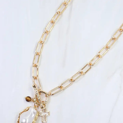 The Pearl Tide Necklace - Caroline Hill