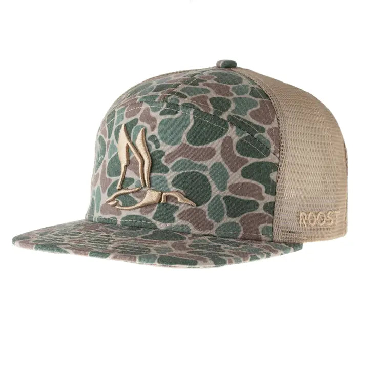 Roost Front Camo 3D Puff Icon Hat - Adult