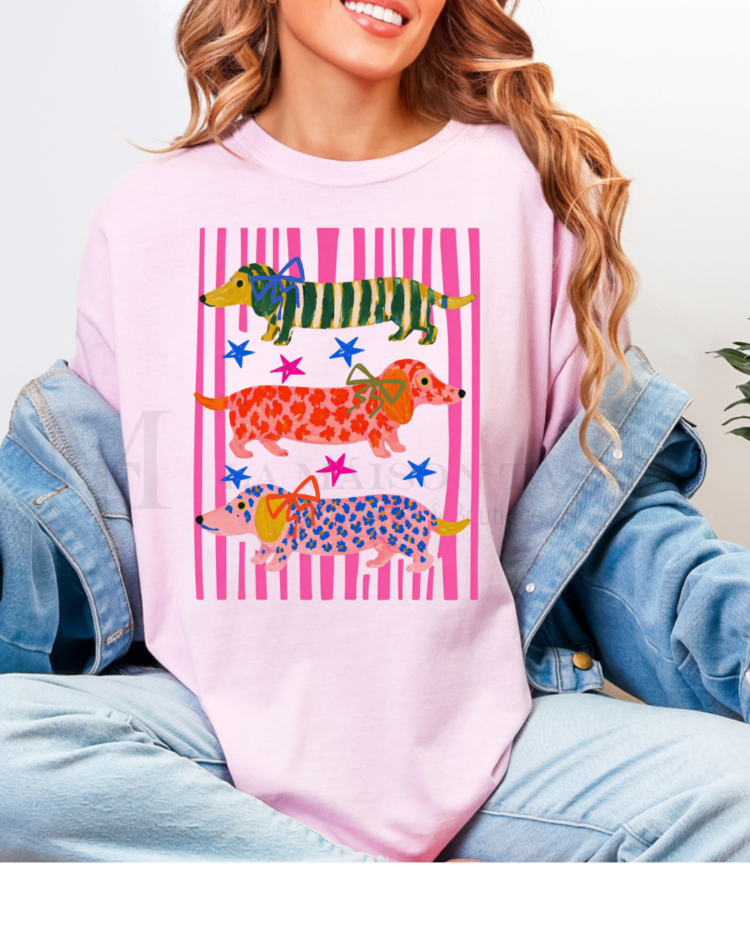 For the Love of Dachshunds Tee (Made to Order)