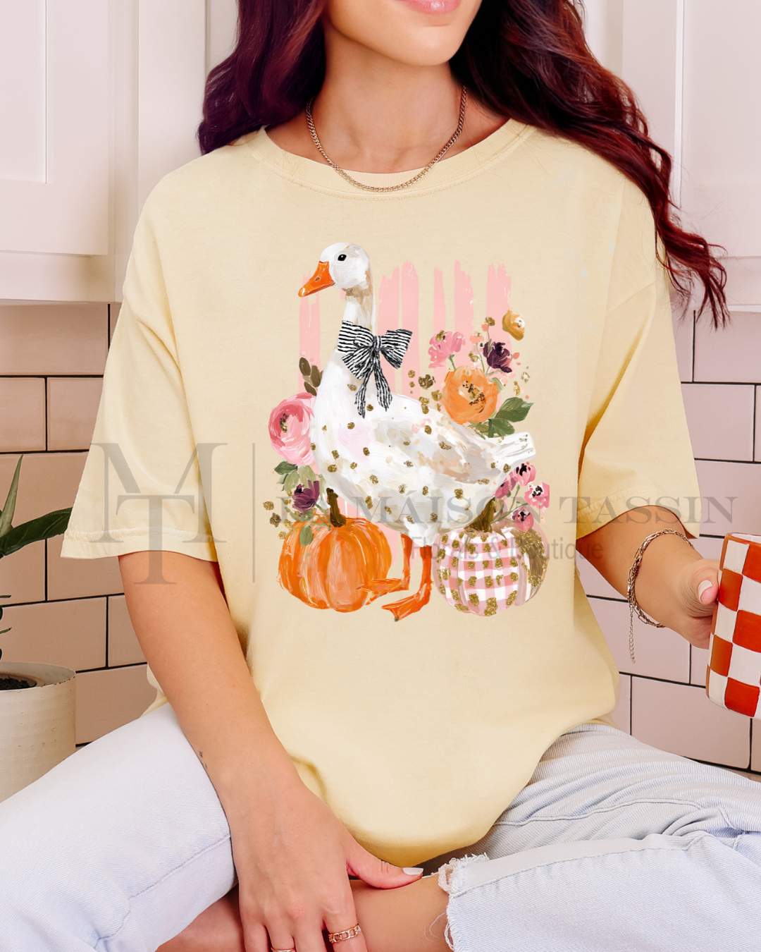 Fall Goose Tee (Made to Order)