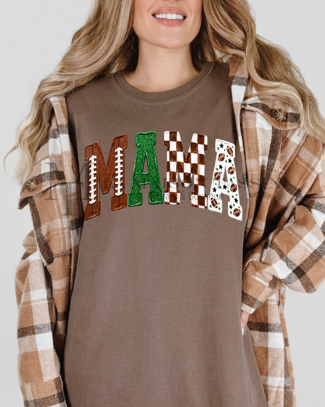 Football MAMA Tee (Made to Order)