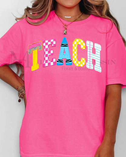 Crayon & Kindness Tee (Made to Order)