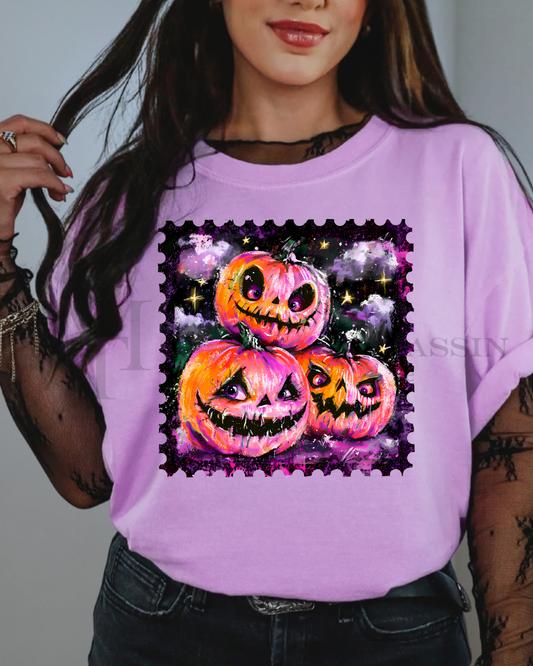 Pumpkin Head Trio (Made to Order)