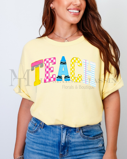 Crayon & Kindness Tee (Made to Order)