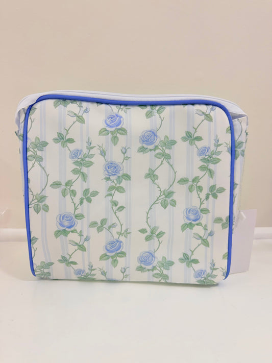 Blue Blossom Large Pouch Organizer