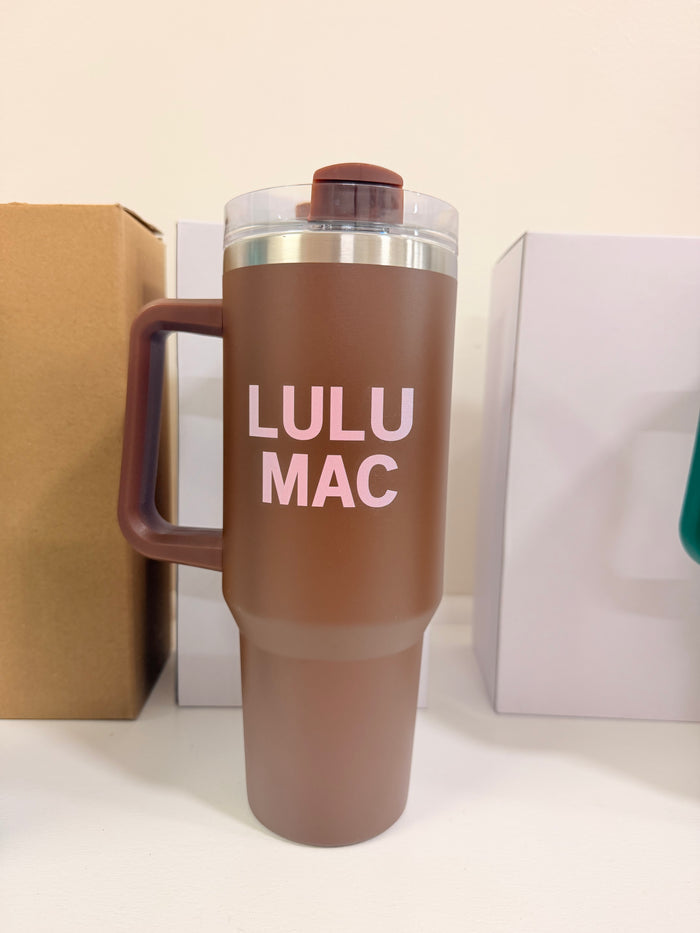 LULU MAC - Chocolate Darling Tumbler