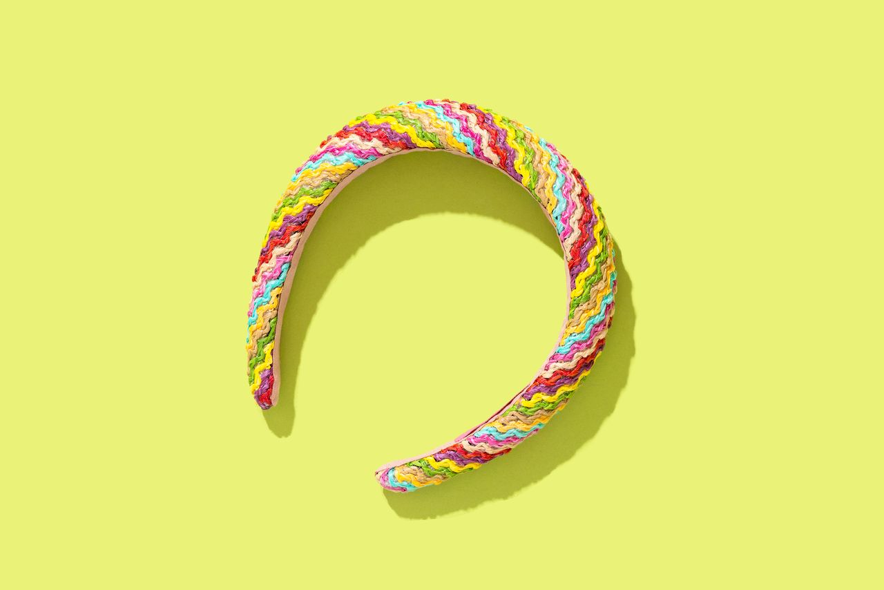 Colorburst Rattan Headband