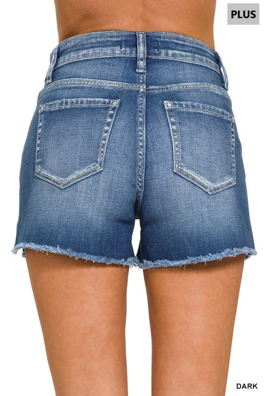 All-American Denim Plus Shorts